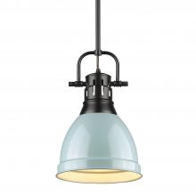  3604-S BLK-SF - Small Pendant with Rod